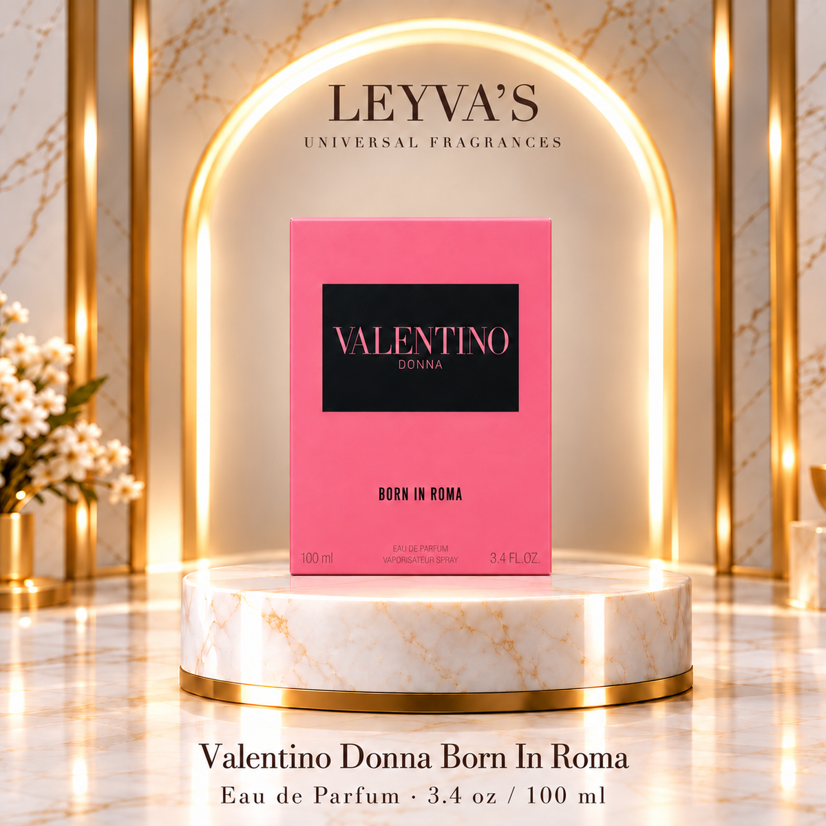 Valentino Donna Born In Roma - Eau de Parfum - 3.4 oz / 100 ml