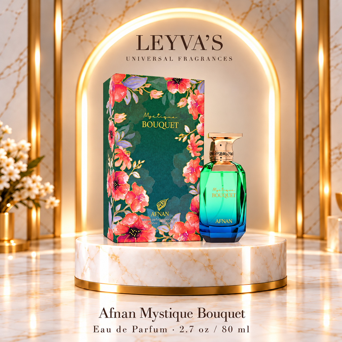 Afnan Mystique Bouquet - Eau de Parfum - 2.7 oz / 80 ml