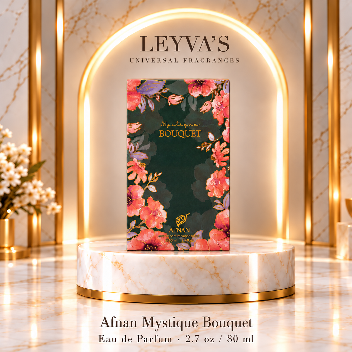 Afnan Mystique Bouquet - Eau de Parfum - 2.7 oz / 80 ml