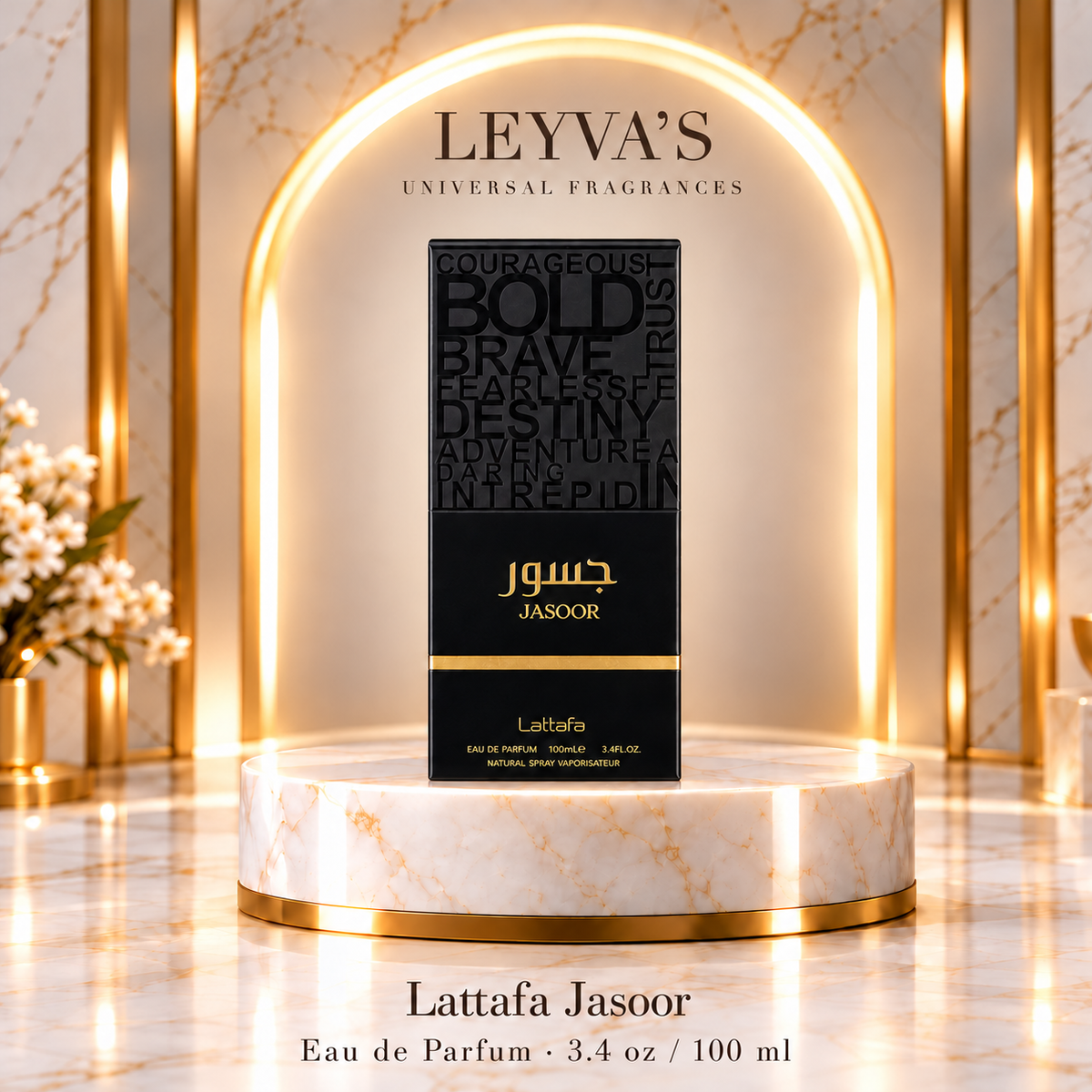 Lattafa Jasoor - Eau de Parfum - 3.4 oz / 100 ml