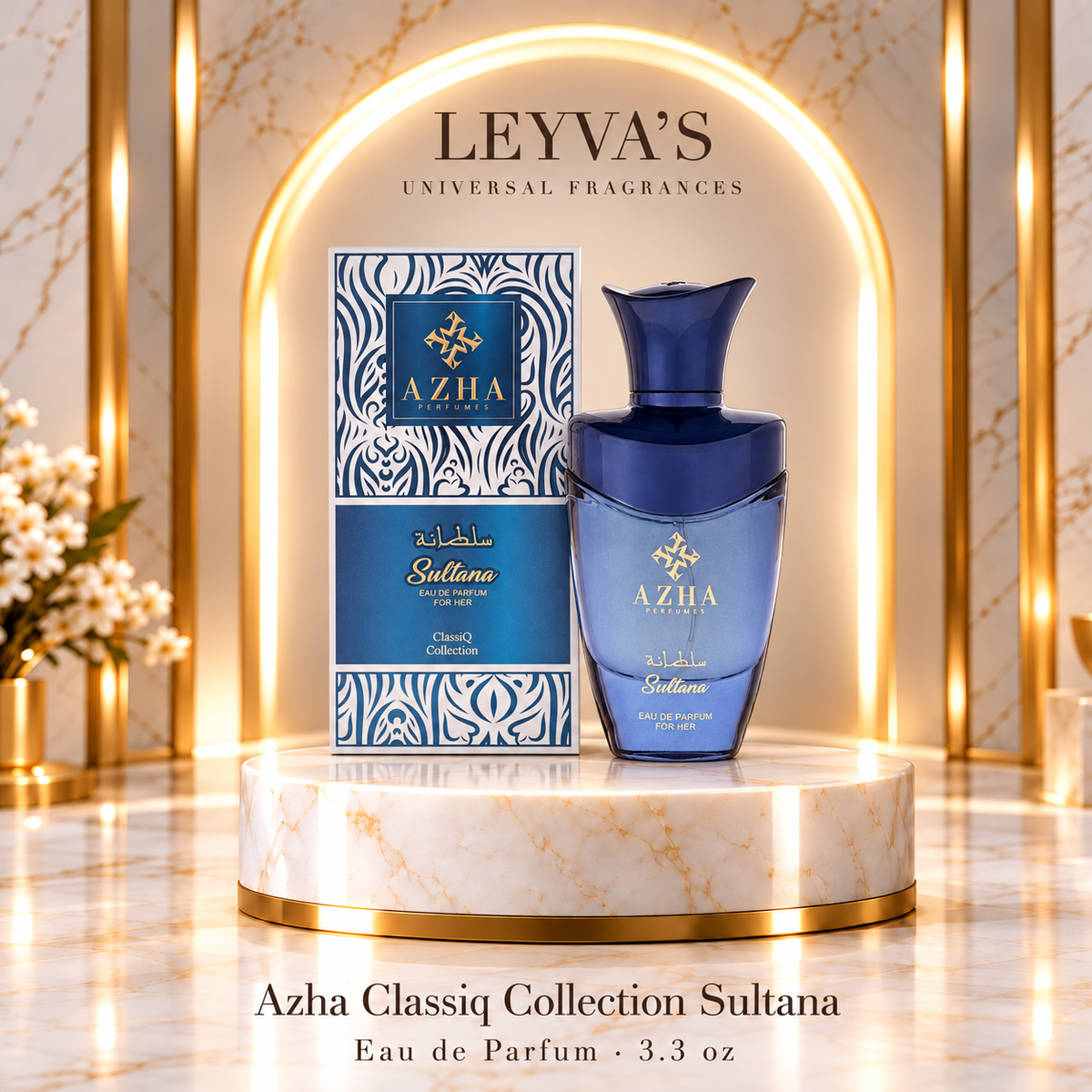 Classiq Collection - Sultana by Azha for Women - 3.3 oz EDP Spray