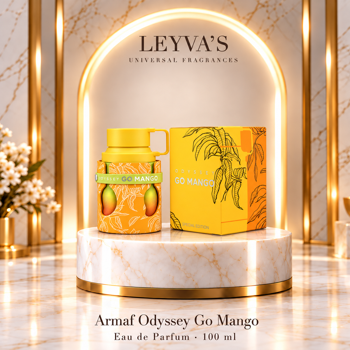 Armaf Odyssey Go Mango Tropical Collection – Eau de Parfum Spray – 100 mL