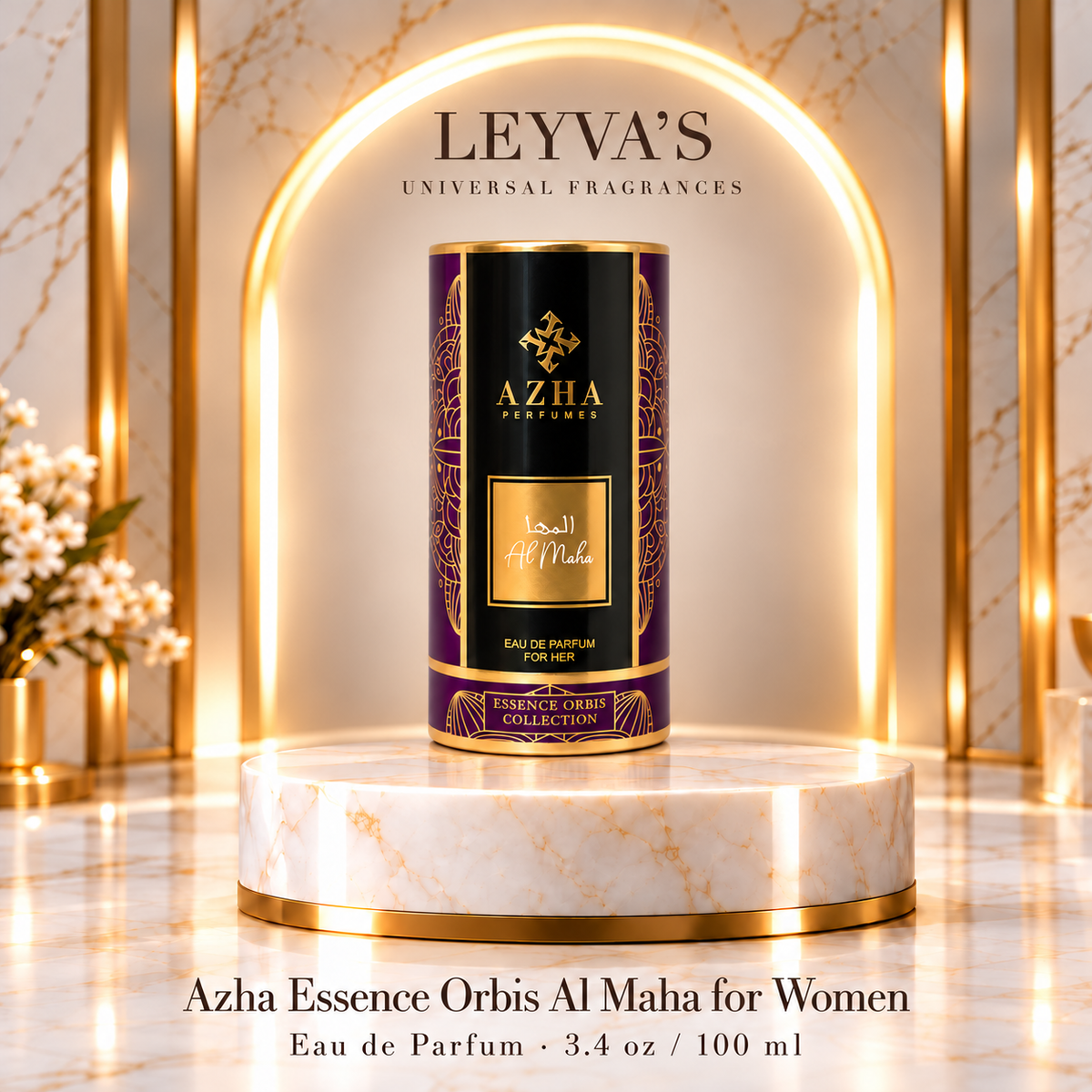 Azha Essence Orbis Al Maha for Women – Eau de Parfum – 100 mL