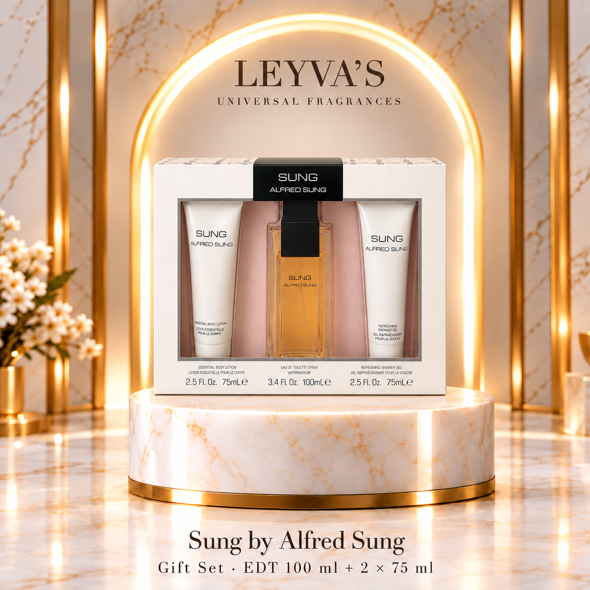 Alfred Sung Sung for Women – 3-Piece Gift Set