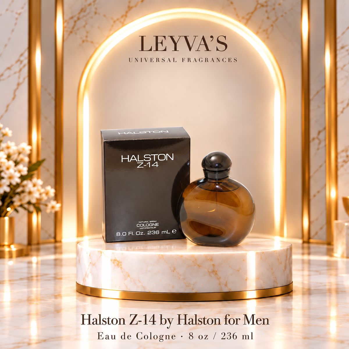 Halston Z-14, de Halston — para hombre - 8 oz Colonia en vaporizador
