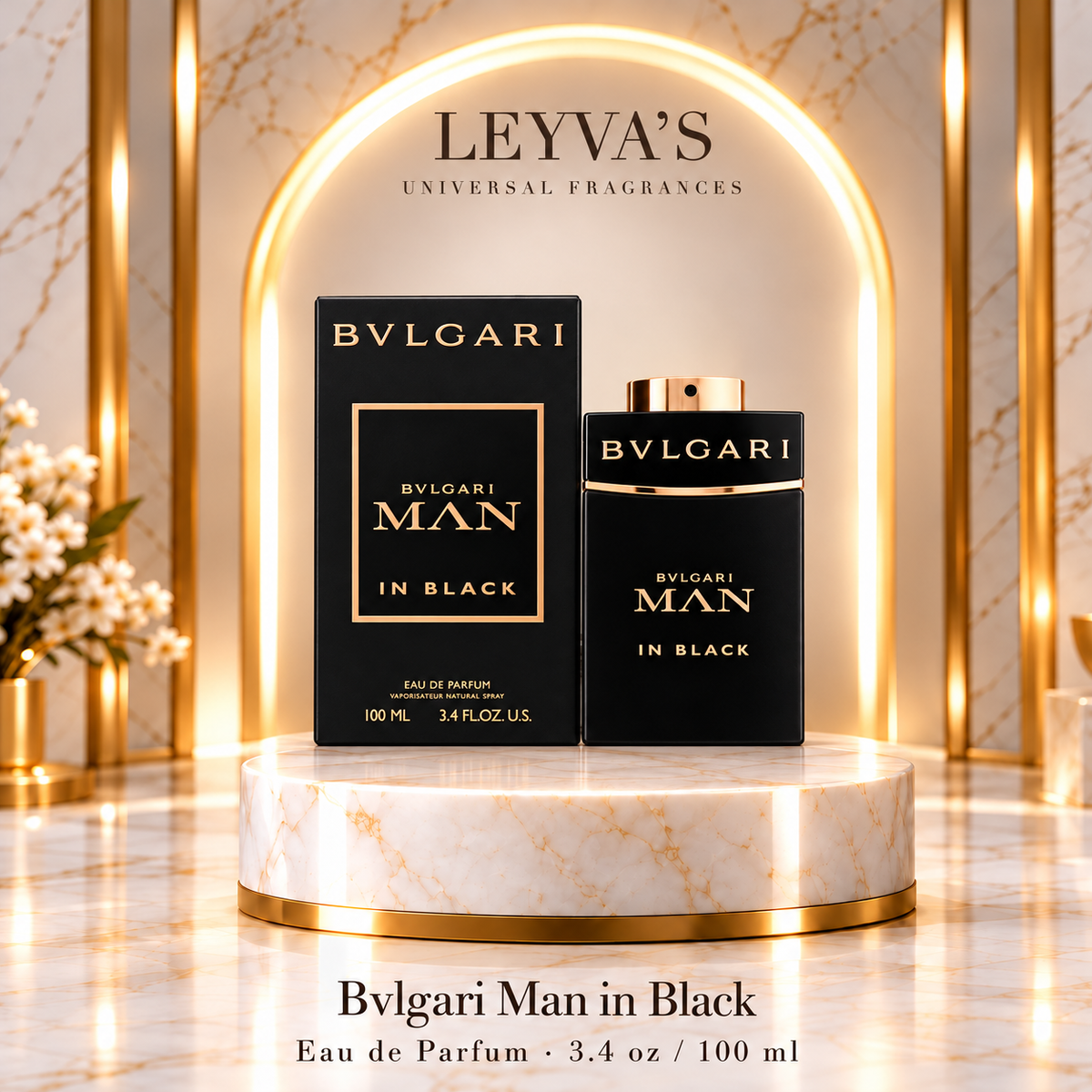 Bvlgari Man in Black - Eau de Parfum - 3.4 oz / 100 ml