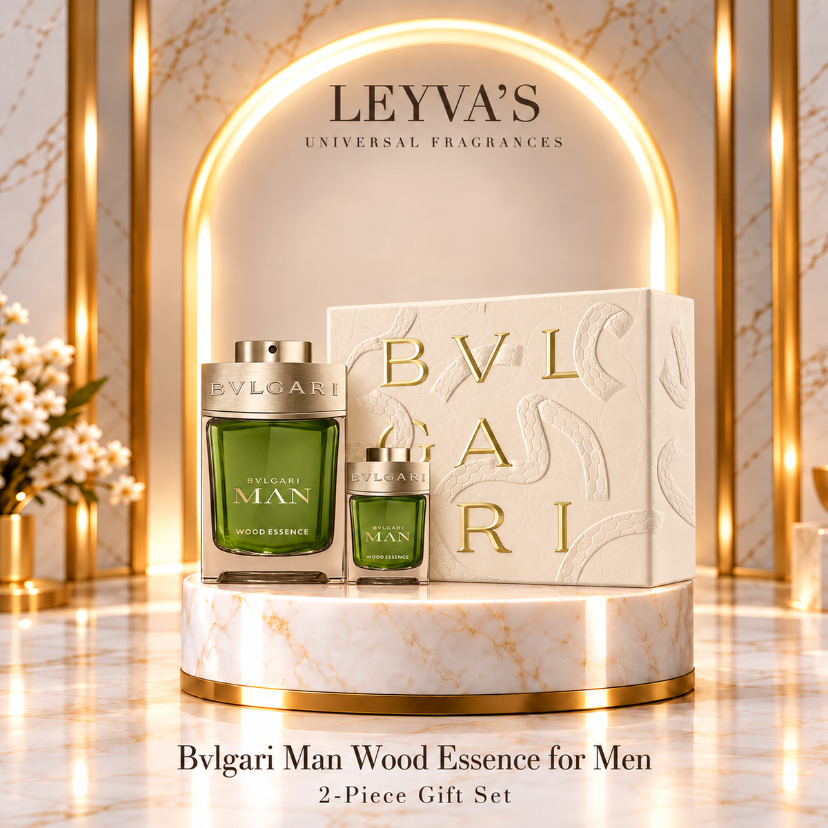Bvlgari Man Wood Essence for Men - 2-Piece Gift Set