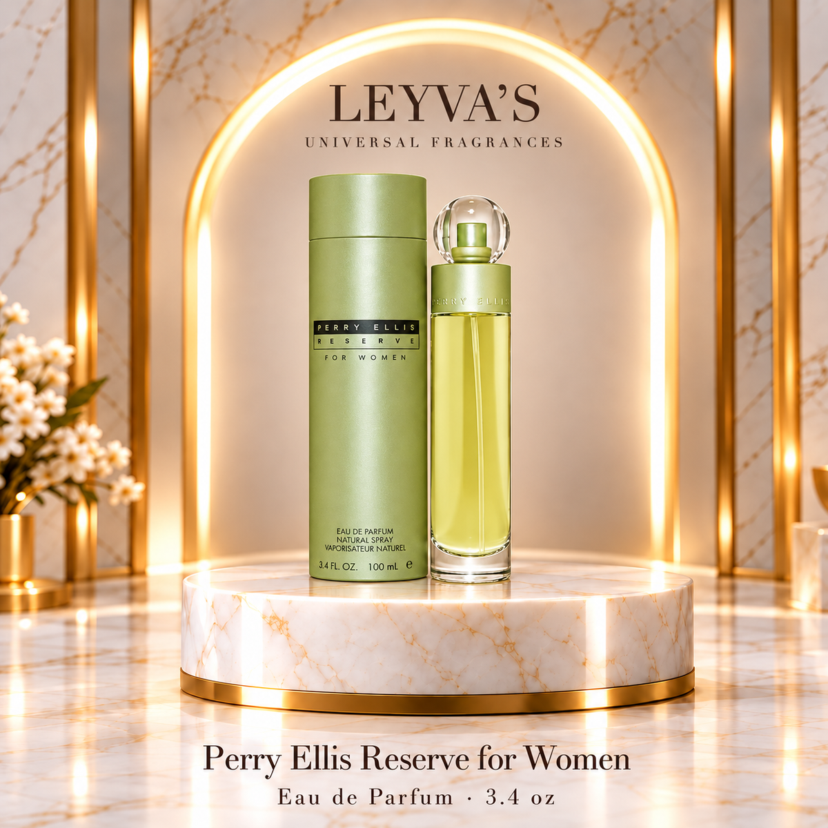 Reserve, de Perry Ellis — para mujer - 3.4 oz Eau de Parfum en vaporizador