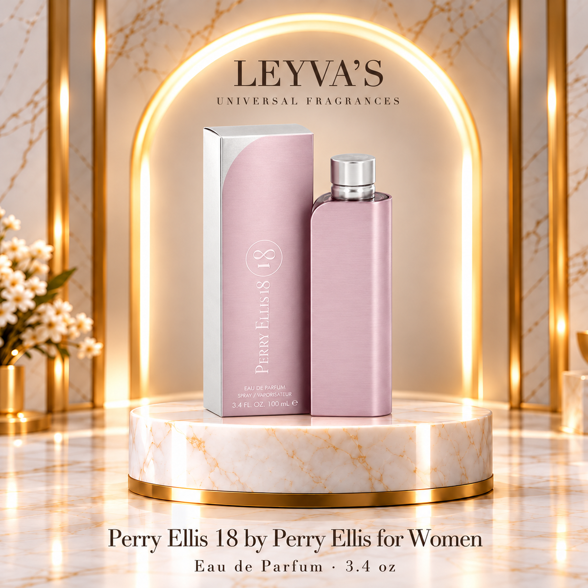 Perry Ellis 18, de Perry Ellis — para mujer - 3.4 oz Eau de Parfum en vaporizador
