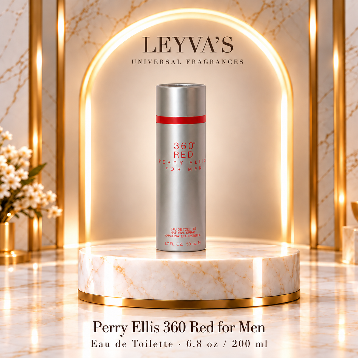 360 Red by Perry Ellis for Men - 6.8 oz EDT Spray