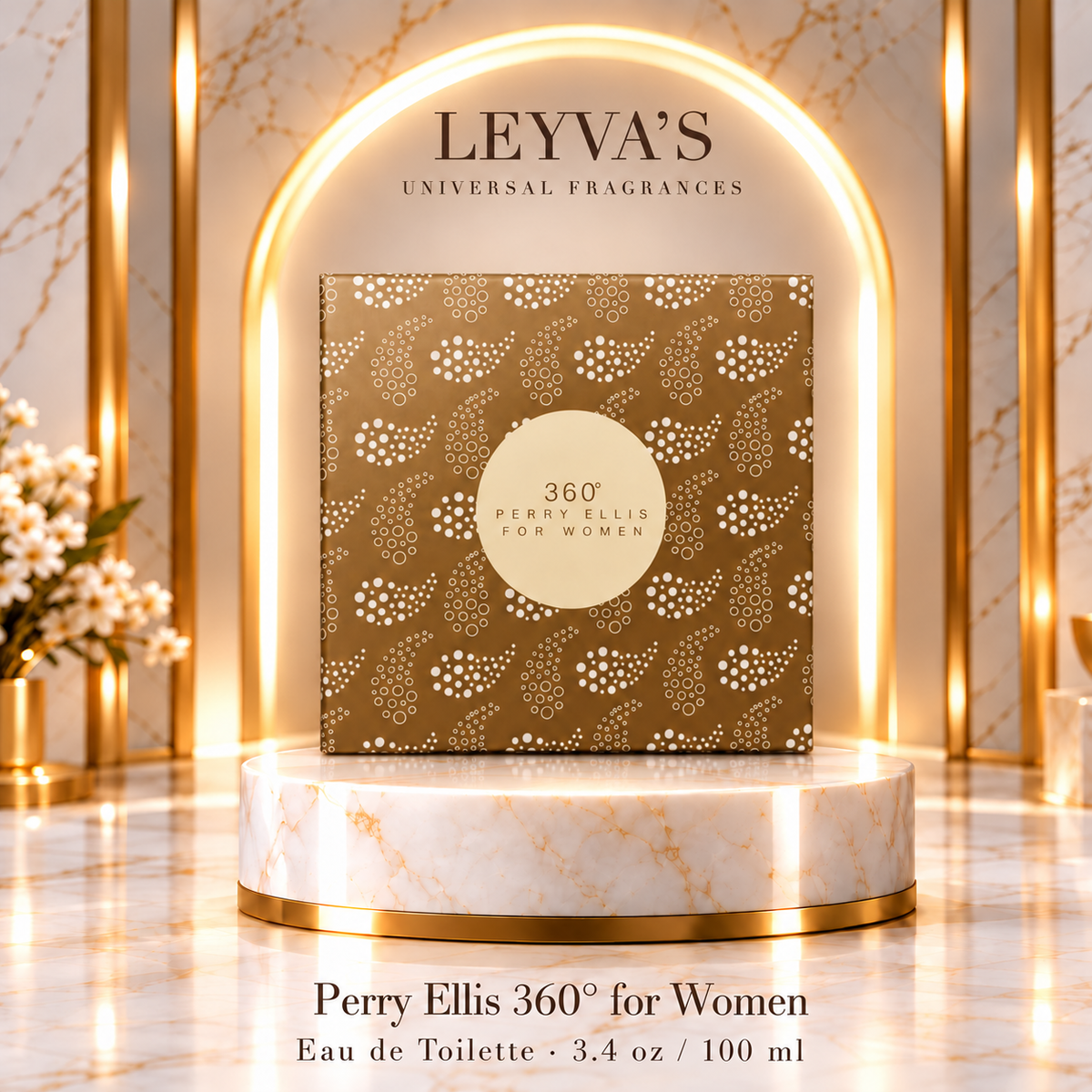 Perry Ellis 360° para mujer – Eau de Toilette en vaporizador – 100 mL