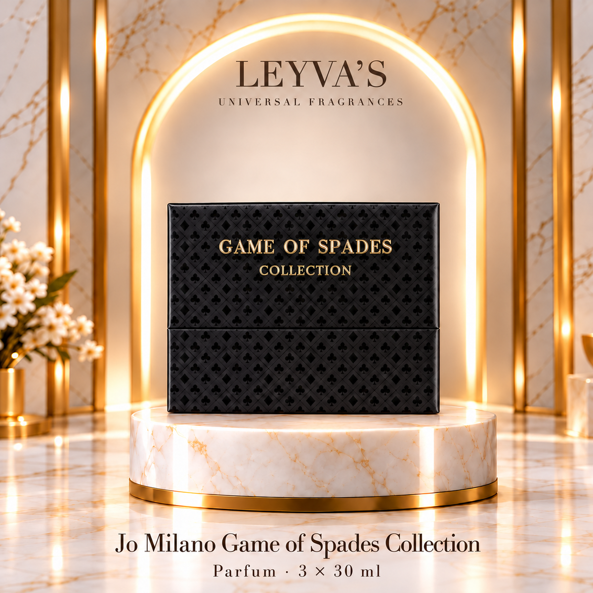 Jo Milano Game of Spades Collection – 3 × 30 mL