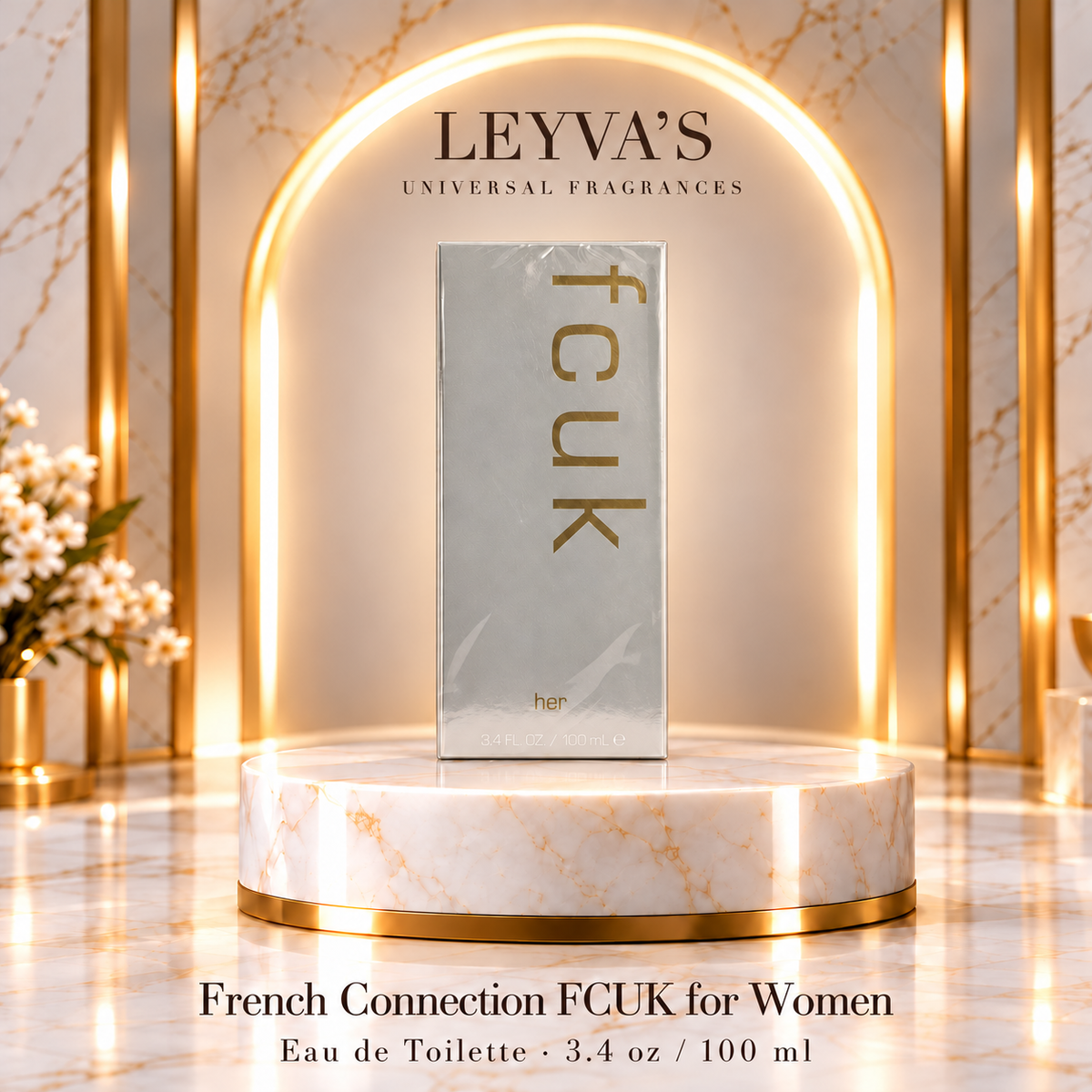 French Connection FCUK for Women – Eau de Toilette Spray – 3.4 fl oz