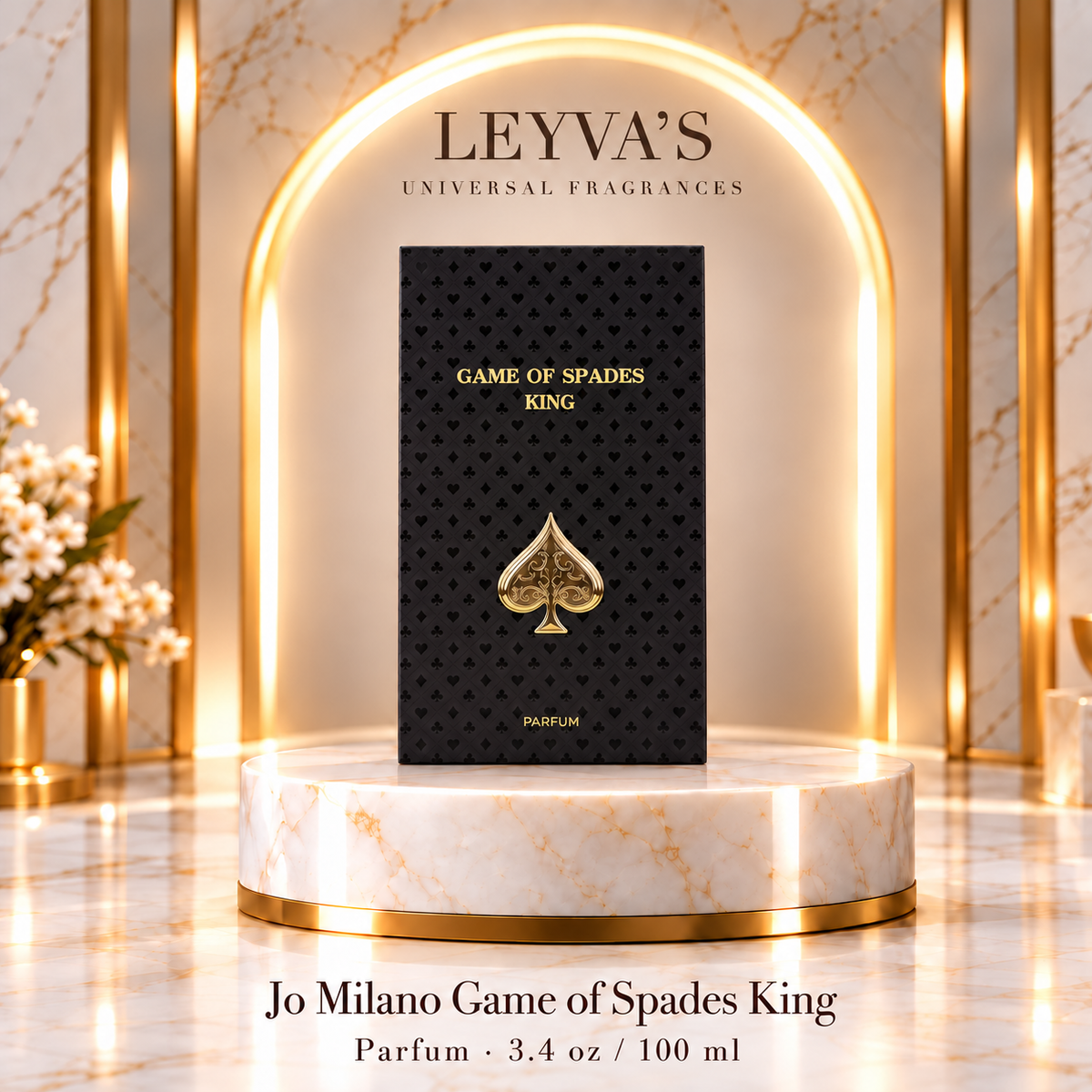 Jo Milano Game of Spades King – Parfum en vaporizador – 100 mL