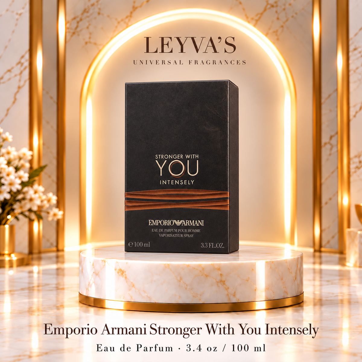 Emporio Armani Stronger With You Intensely - Eau de Parfum - 3.4 oz / 100 ml