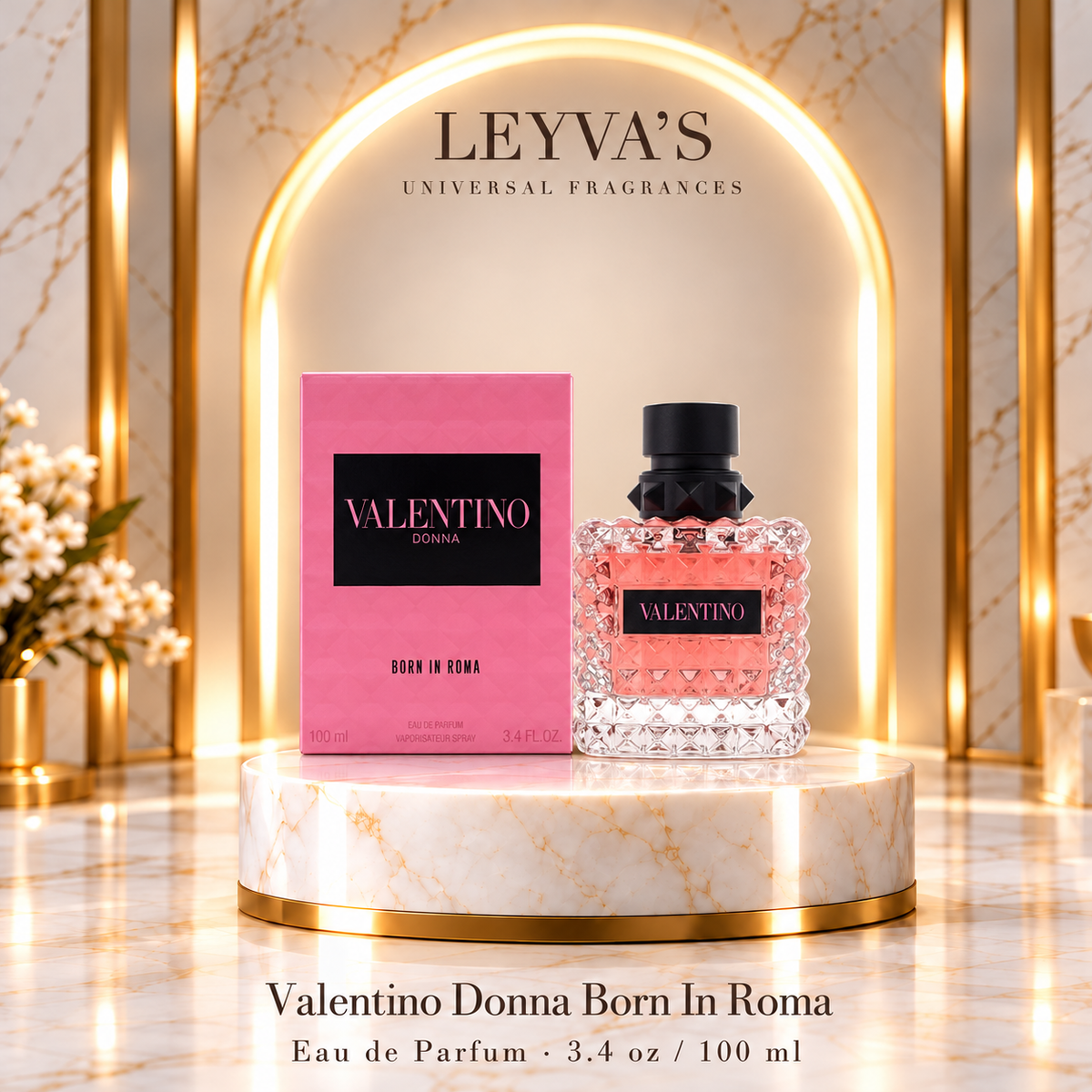 Valentino Donna Born In Roma - Eau de Parfum - 3.4 oz / 100 ml