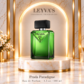 Prada Paradigme - Eau de Parfum - 3.3 oz / 100 ml — producto y pedestal