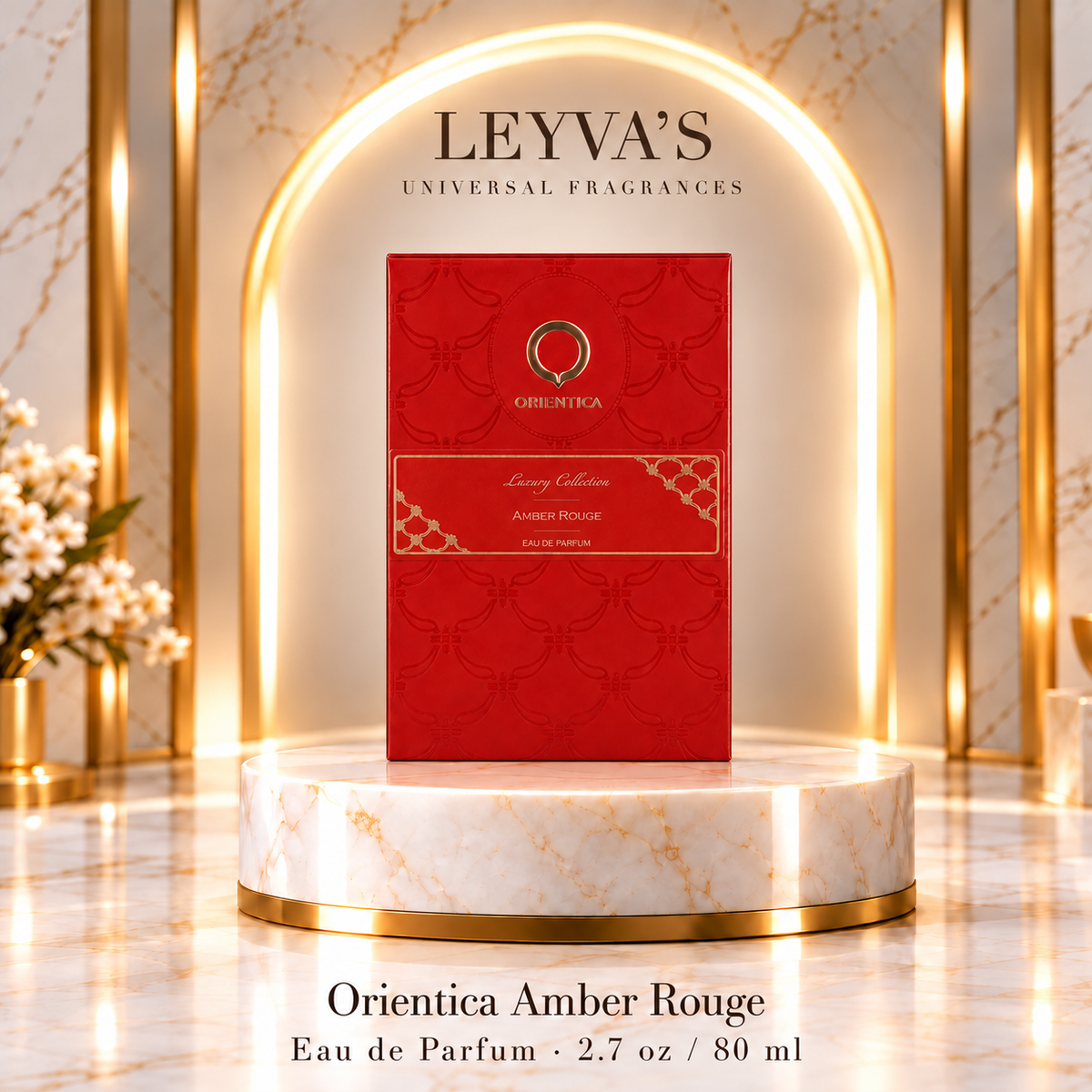Orientica Amber Rouge - Eau de Parfum - 2.7 oz / 80 ml