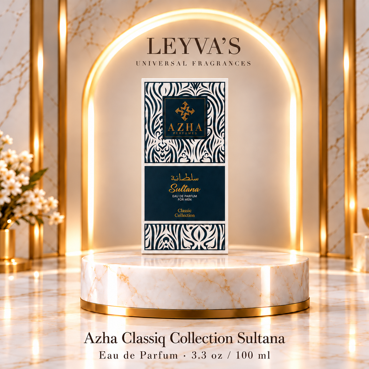 Classiq Collection - Sultana by Azha for Women - 3.3 oz EDP Spray