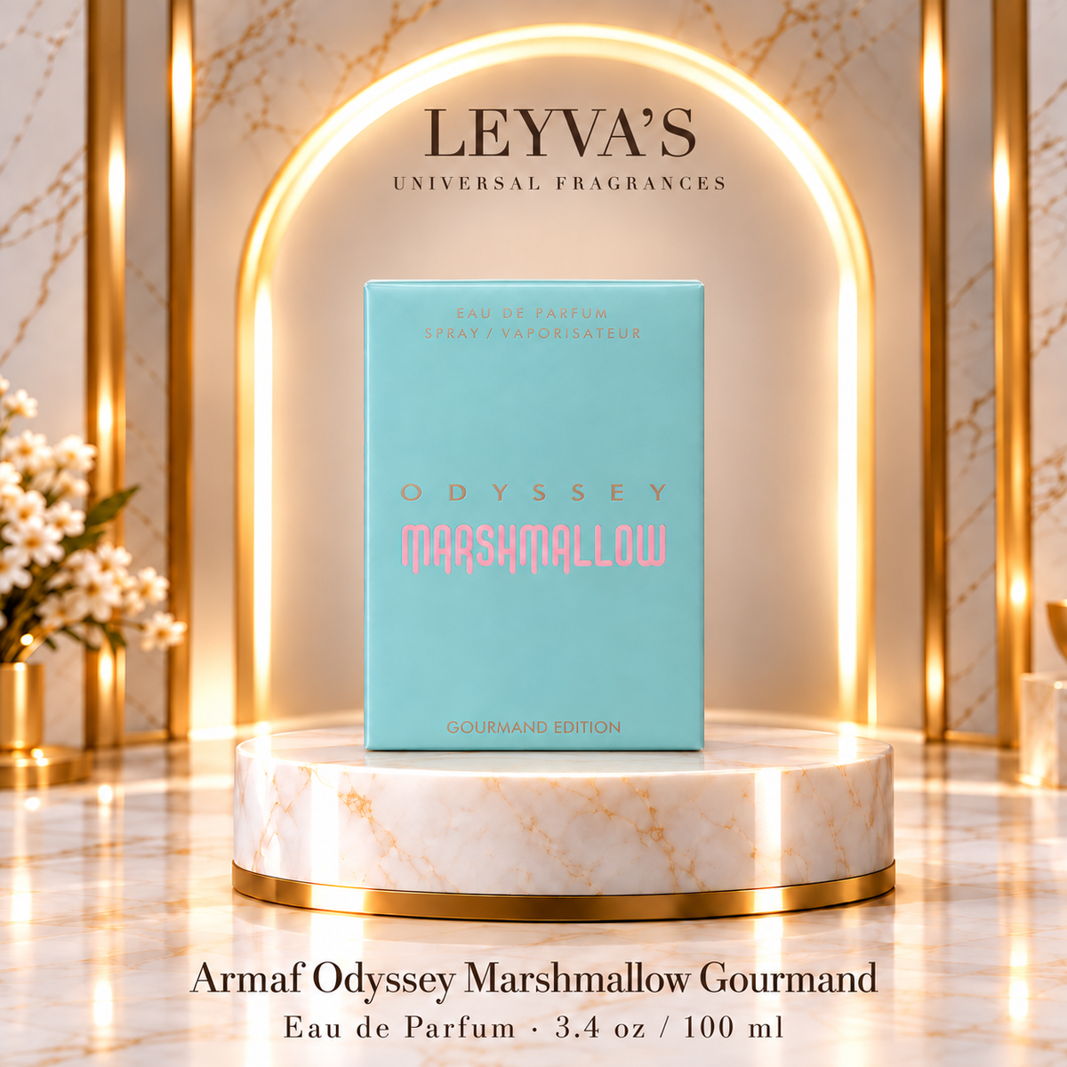 Odyssey - Marshmallow Gourmand Edition by Armaf for Women - 3.4 oz EDP Spray