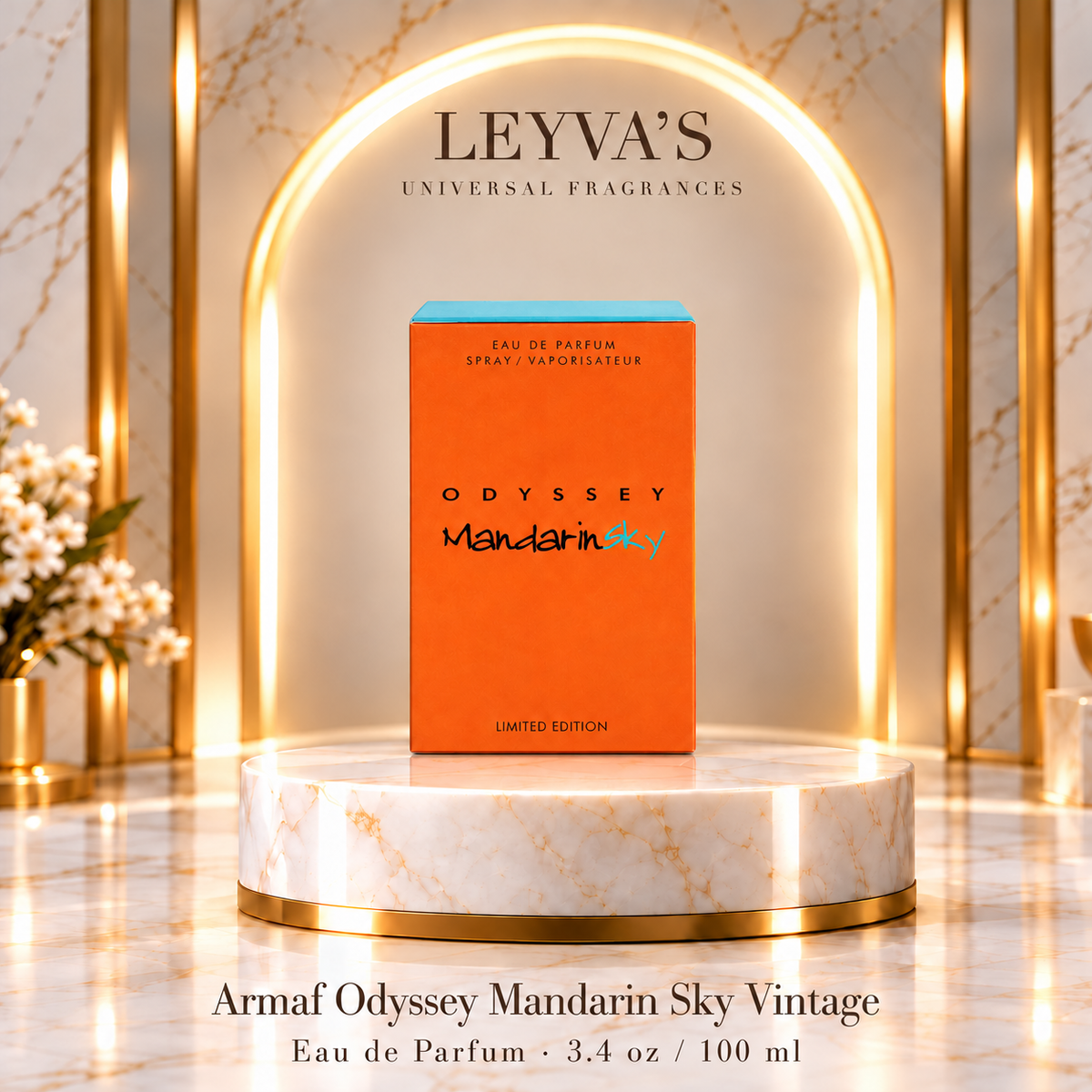 Odyssey - Mandarin Sky Vintage Edition by Armaf for Men - 3.4 oz EDP Spray