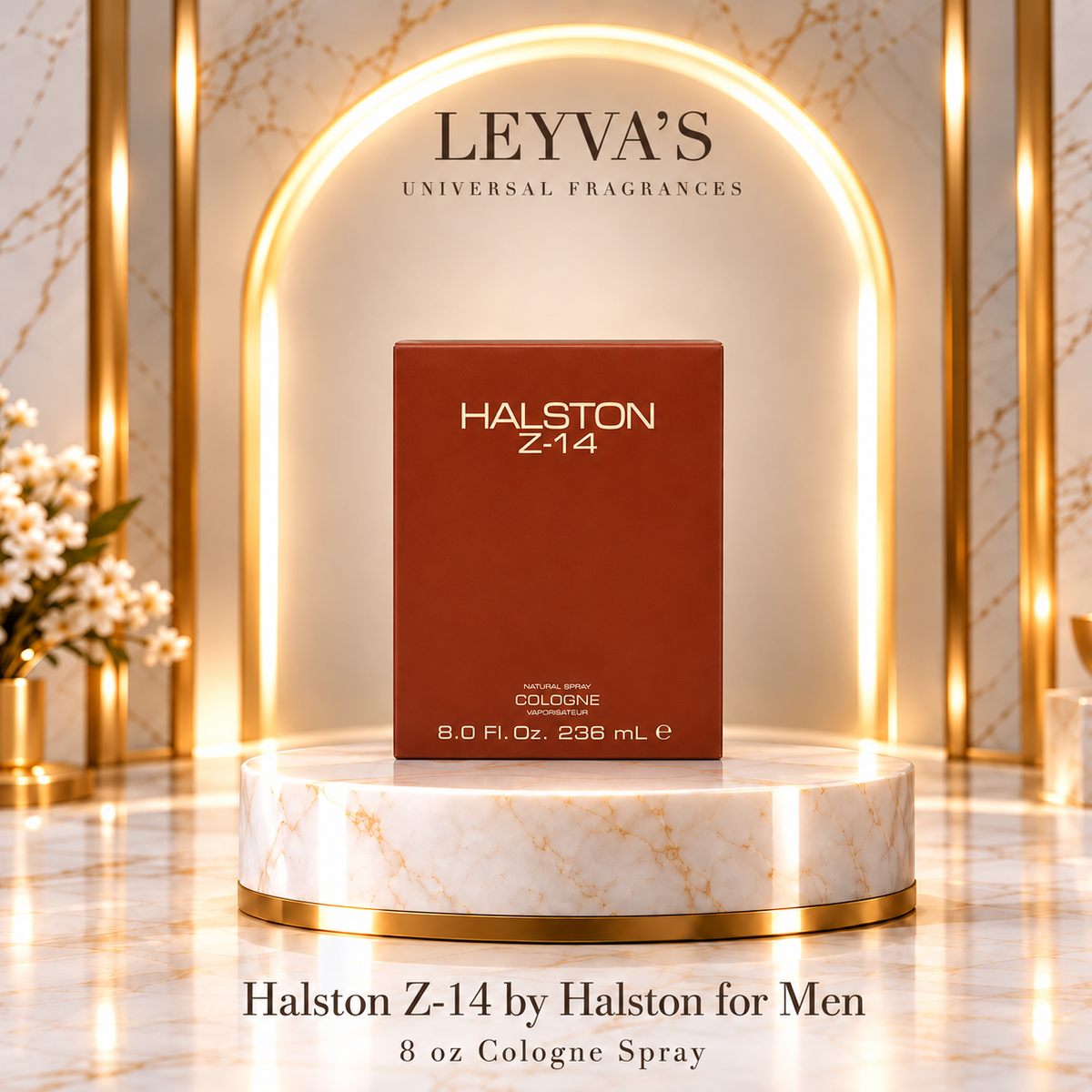 Halston Z-14, de Halston — para hombre - 8 oz Colonia en vaporizador