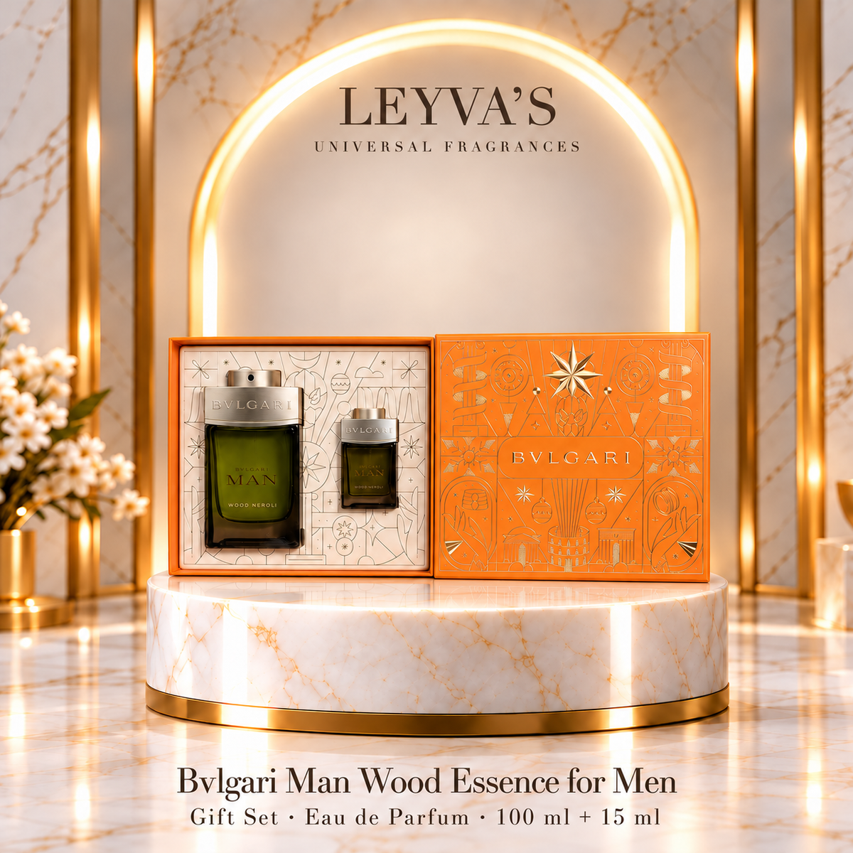 Bvlgari Man Wood Essence for Men - 2-Piece Gift Set
