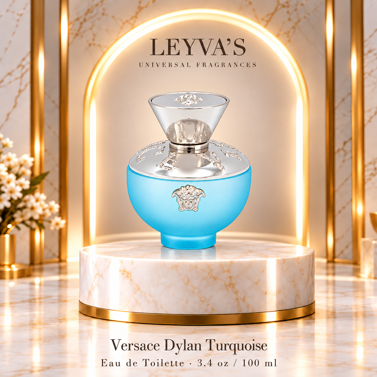 Versace Dylan Turquoise - Eau de Toilette - 3.4 oz / 100 ml