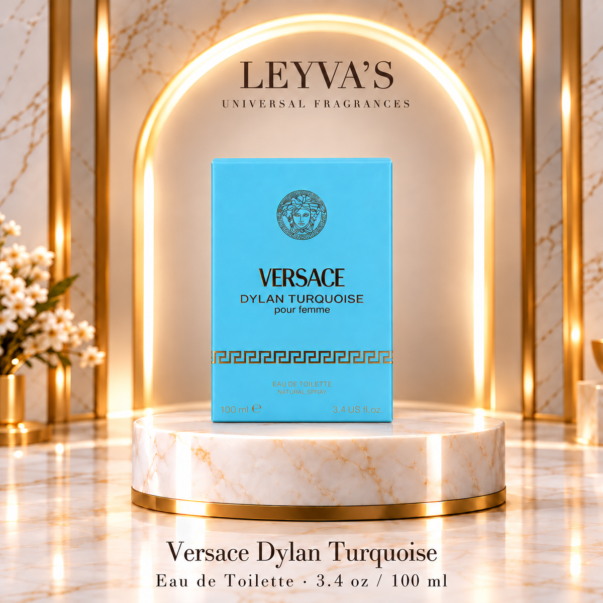 Versace Dylan Turquoise - Eau de Toilette - 3.4 oz / 100 ml