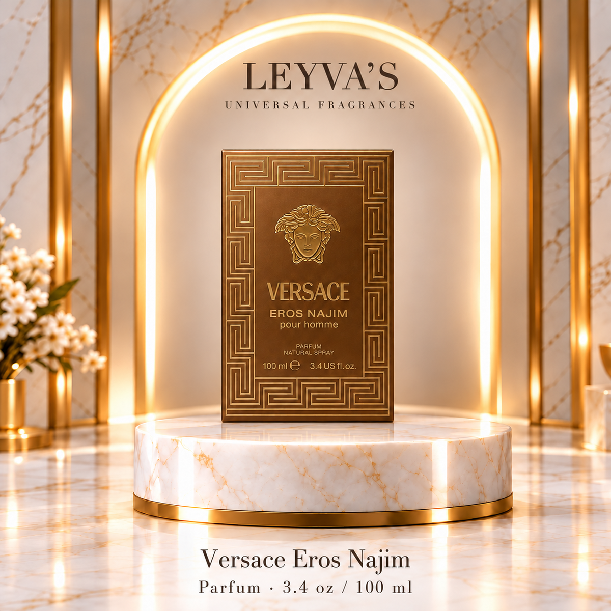 Versace Eros Najim - Parfum - 3.4 oz / 100 ml