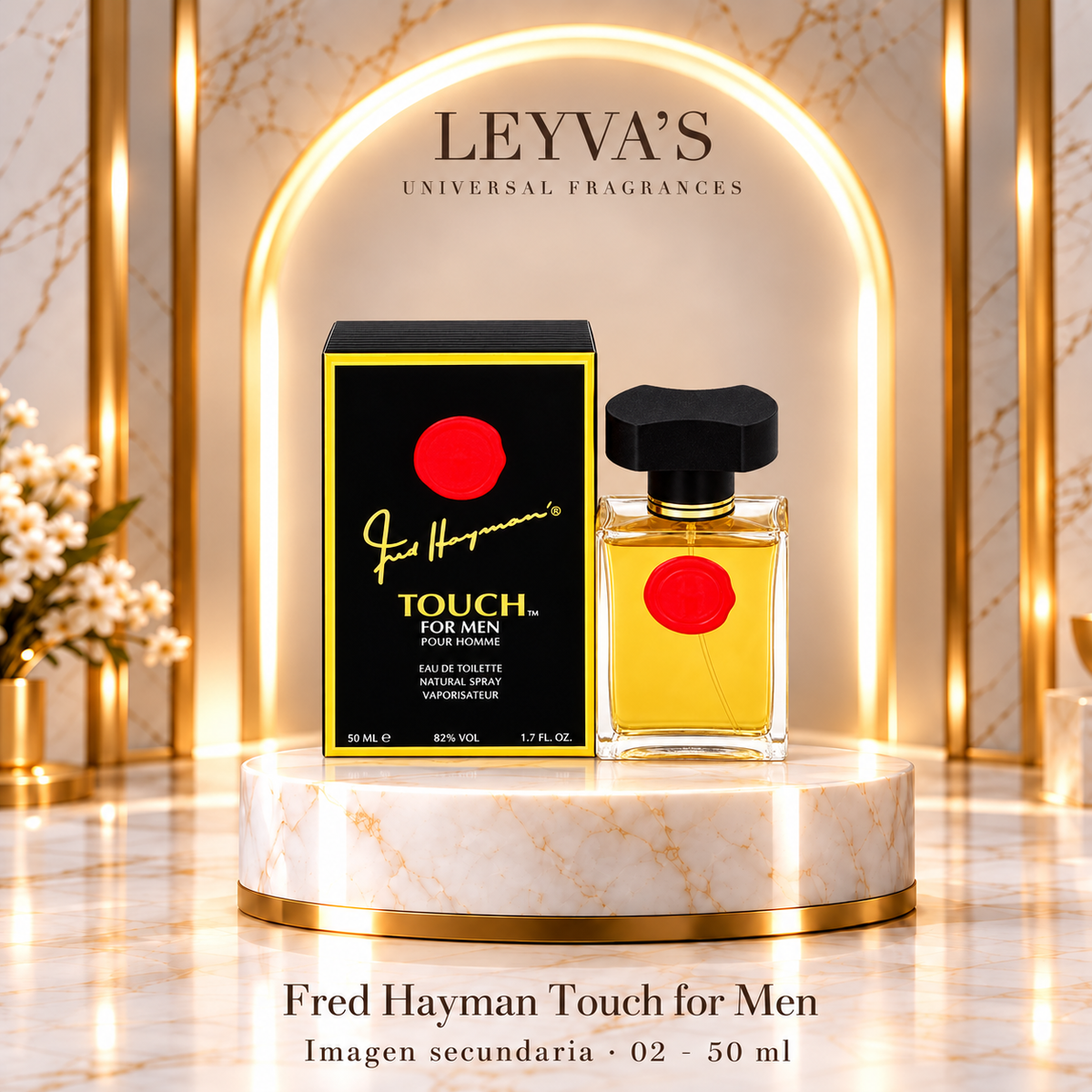 Fred Hayman Touch Sport Pour Homme – Eau de Toilette Spray – 3.4 fl oz