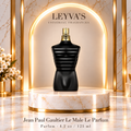 Jean Paul Gaultier Le Male Le Parfum - Parfum - 4.2 oz / 125 ml — producto y pedestal