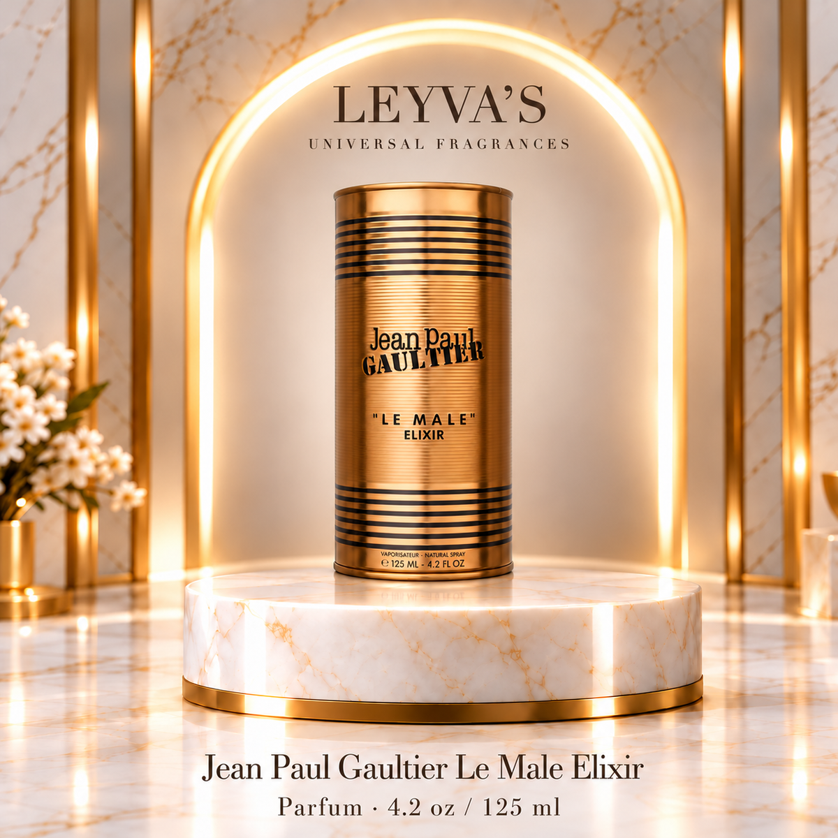Jean Paul Gaultier Le Male Elixir - Parfum - 4.2 oz / 125 ml