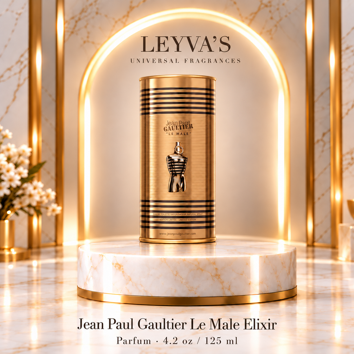 Jean Paul Gaultier Le Male Elixir - Parfum - 4.2 oz / 125 ml