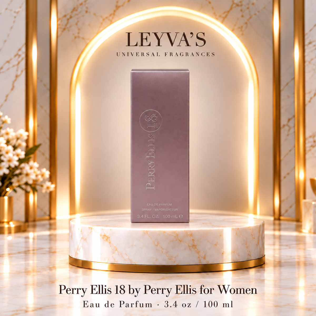Perry Ellis 18, de Perry Ellis — para mujer - 3.4 oz Eau de Parfum en vaporizador
