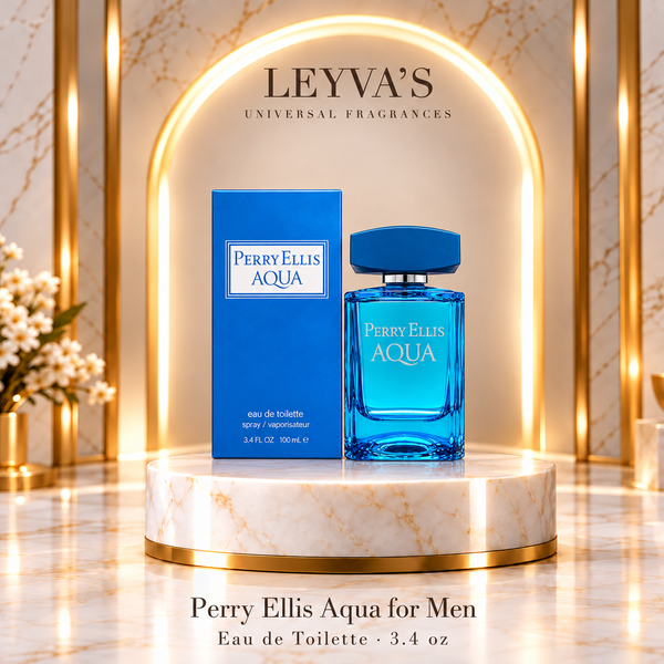 Perry Ellis Aqua, de Perry Ellis — para hombre - 3.4 oz Eau de Toilette en vaporizador