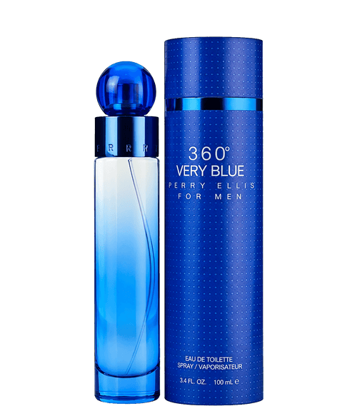 360 Very Blue by Perry Ellis for Men - 3.4 oz EDT Spray