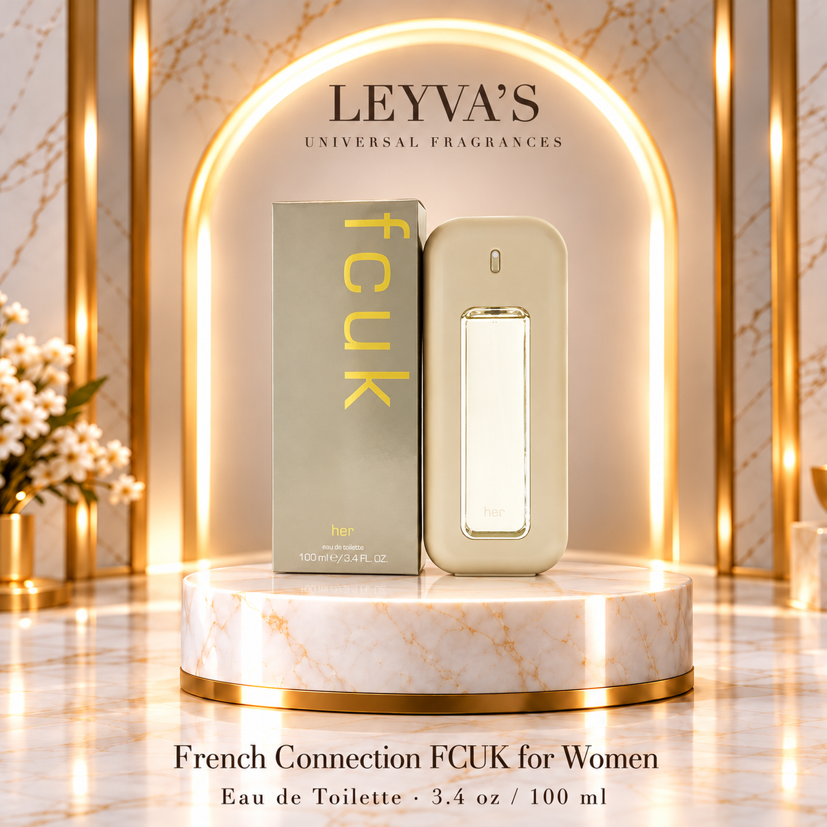 French Connection FCUK for Women – Eau de Toilette Spray – 3.4 fl oz