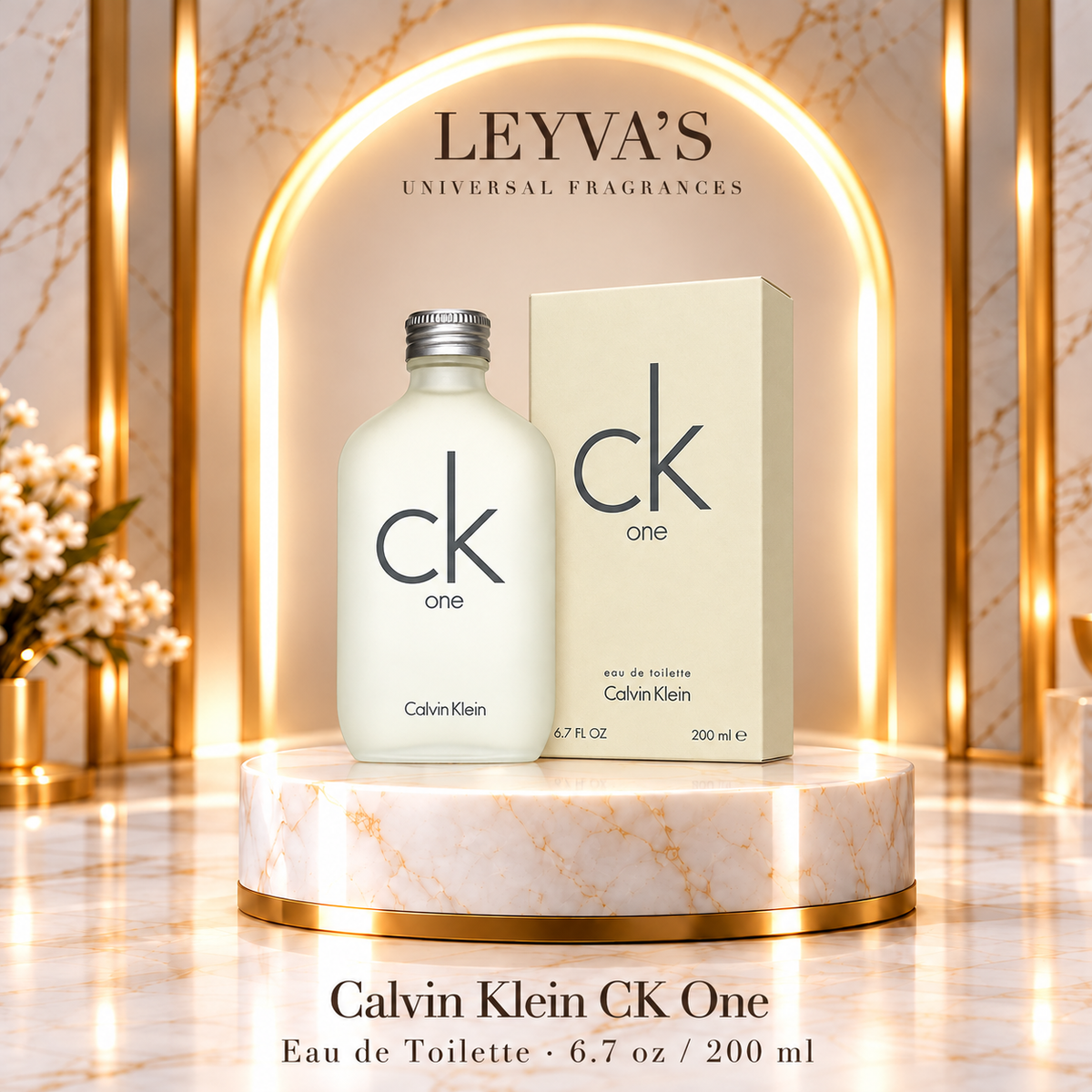 Calvin Klein CK One - Eau de Toilette - 6.7 oz / 200 ml