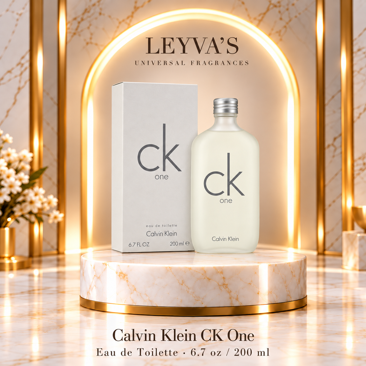 Calvin Klein CK One - Eau de Toilette - 6.7 oz / 200 ml — imagen secundaria 2