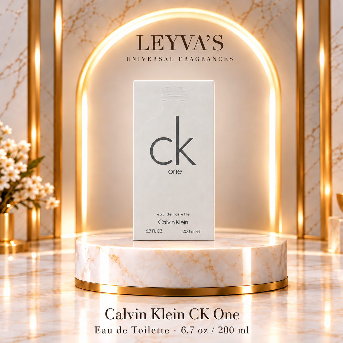 Calvin Klein CK One - Eau de Toilette - 6.7 oz / 200 ml