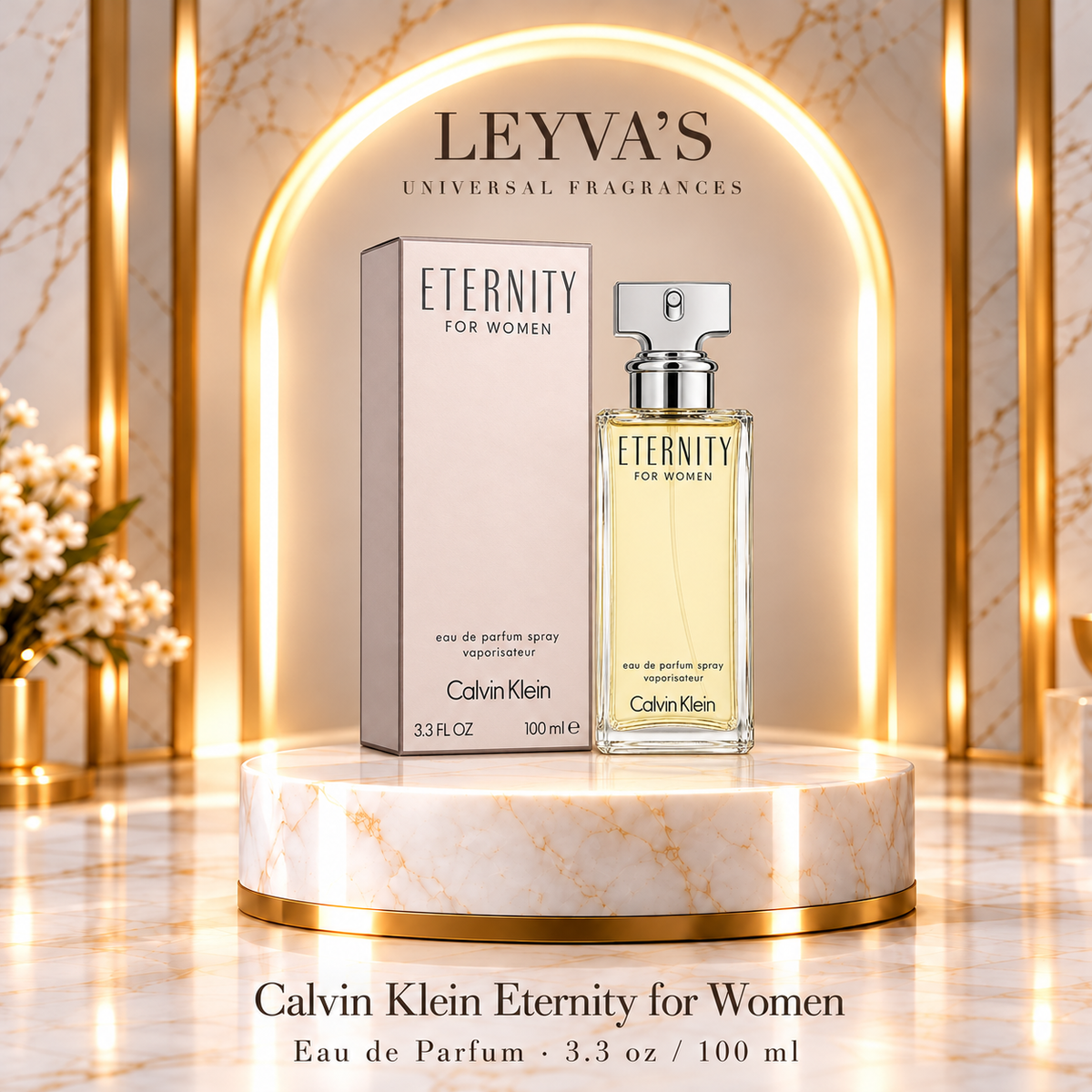 Calvin Klein Eternity for Women - Eau de Parfum - 3.3 oz / 100 ml