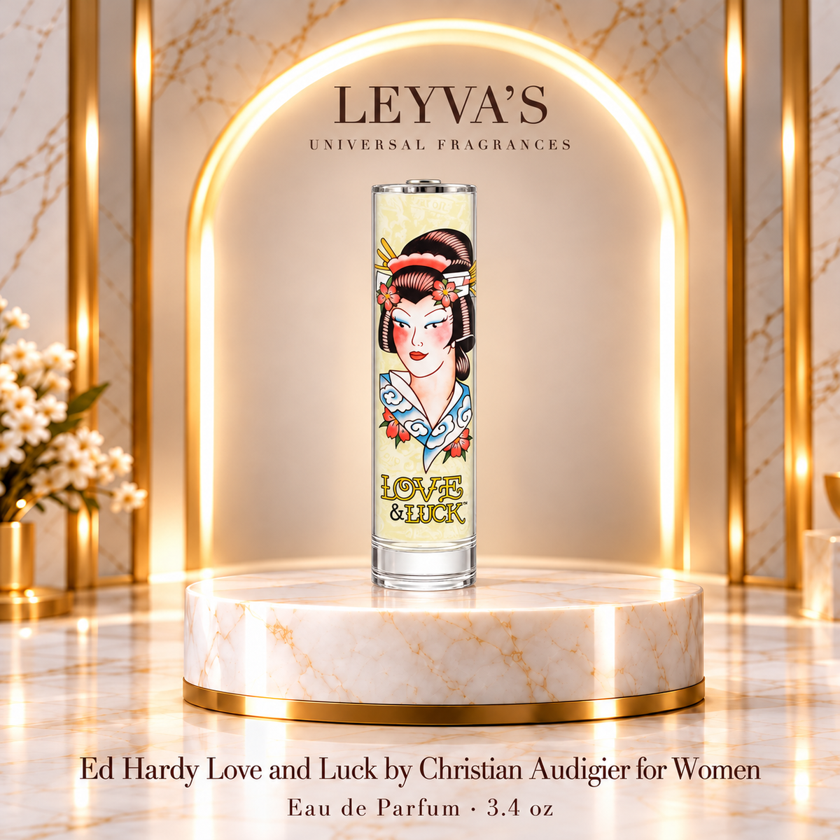 Ed Hardy Love and Luck by Christian Audigier for Women - 3.4 oz EDP Spray